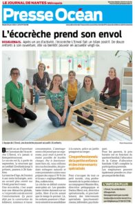 En un an, l’éco-crèche de cette ville de Loire-Atlantique a plus que doublé sa capacité d’accueil